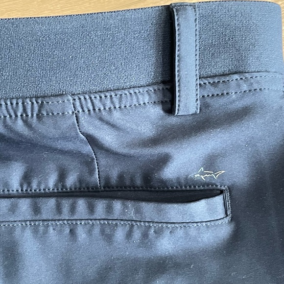 Greg Norman Men's Stretch Navy Blue Size 34 Golf Shorts Performance Inseam 10” - Picture 6 of 9